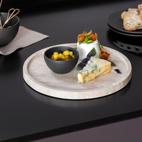 Manufacture Travertine Serving Platter 24.5cm