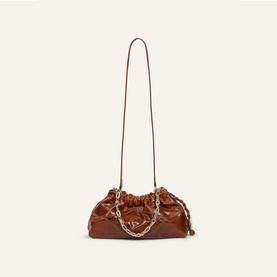 June Vintage Leather Shoulder Bag