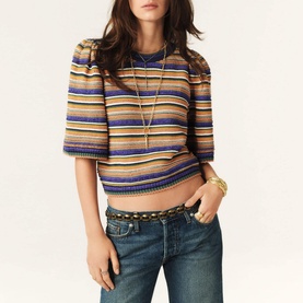Farfaela Striped Sweater