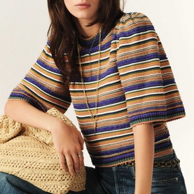 Farfaela Striped Sweater