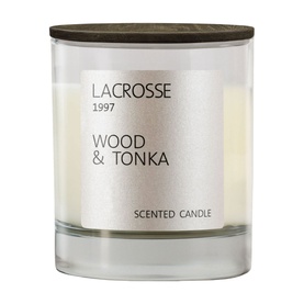 Lacrosse Wood & Tonka Scented Candle 200g