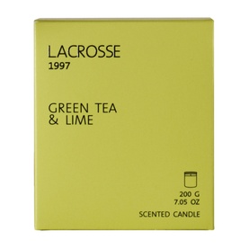 Green Tea & Lime Scented Candle 200g
