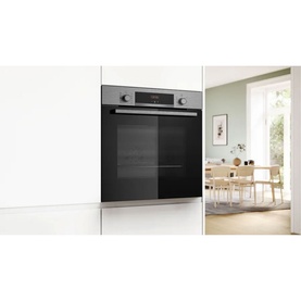Series 4 Built-in Oven with Added Steam Function 60x60cm Stainless steel