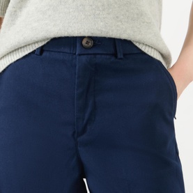 SPANXsupersmooth&trade; Stretch Twill Cropped Wide Leg Trousers