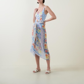 Santorini Sicilian Print Sarong