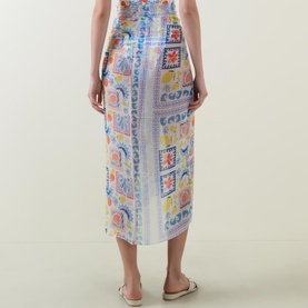 Santorini Sicilian Print Sarong