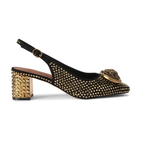 Chelsea Slingback Block Heels