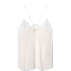 Christy Silk Embellished Cami