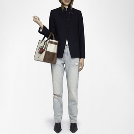 Verysa Asymmetric Single-Breasted Blazer
