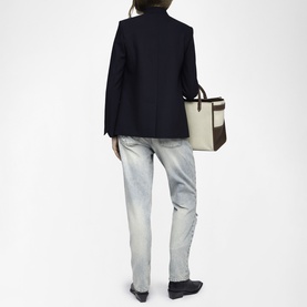 Verysa Asymmetric Single-Breasted Blazer