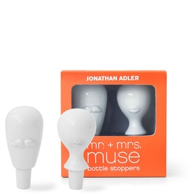 Mr and Mrs Muse Bottle Stopper Set