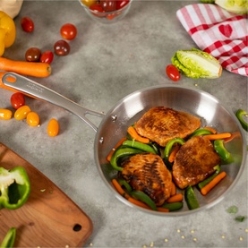 Allround Uncoated Frying Pan 32cm