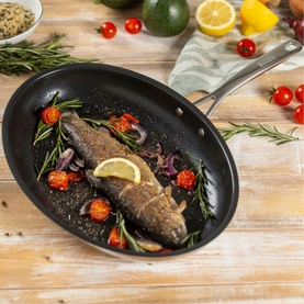 Allround Coated Fish Pan 36 & 25cm