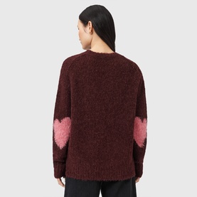 Luvheart Jacquard Knit Sweater