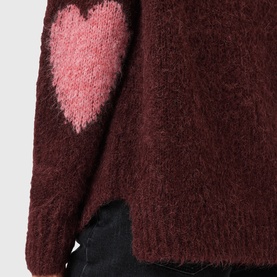 Luvheart Jacquard Knit Sweater