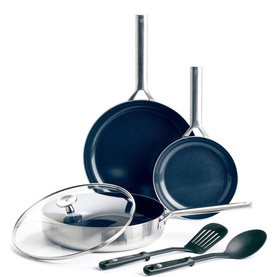 Three-Piece Frying Pan and Skillet Set