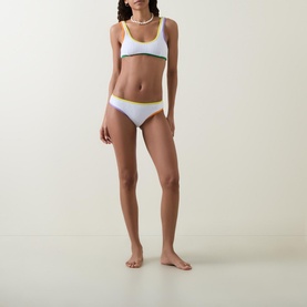 Crimped Hipster Bikini Bottoms