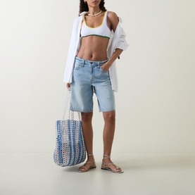 90s Cropped Bikini Top
