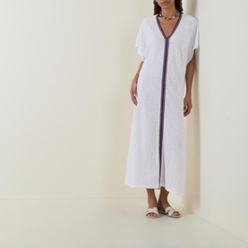 Abaya Braided Trim Cover Up