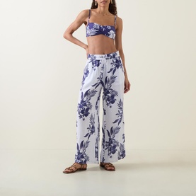 Aloha Twisted Bandeau Bikini Top
