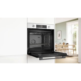 Series 4 Built-in Oven with Added Steam Function 60x60cm White