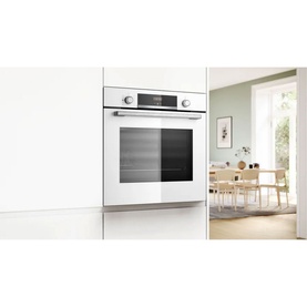 Series 4 Built-in Oven with Added Steam Function 60x60cm White