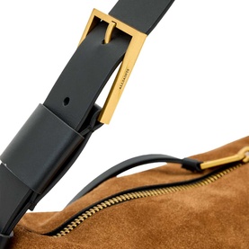 Noemie Suede Shoulder Bag