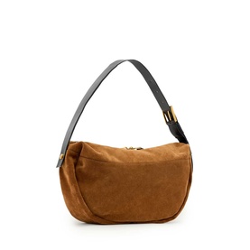 Noemie Suede Shoulder Bag