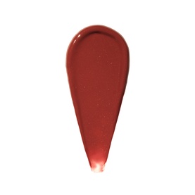 Bobbi Brown Extra Colour Shine Lip Balm swatch in Nude Sugar, a deep brick-red glossy texture with subtle shimmer.