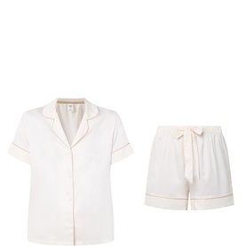 Satin Lace Pyjama Set