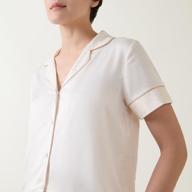 Lace Trim Pyjama Set