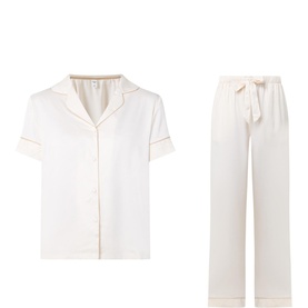 Lace Trim Pyjama Set