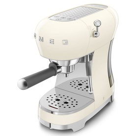 Espresso Coffee Machine in Cream