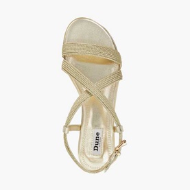 Lope Metallic Flat Sandals