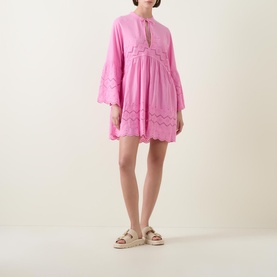 Sebenna Broderie Anglaise Mini Dress