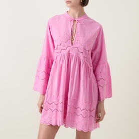 Sebenna Broderie Anglaise Mini Dress