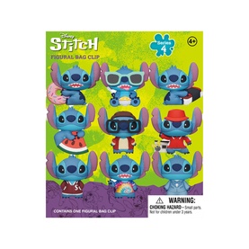 Disney's Stitch Series 4 Assorted Figural Bag Clip