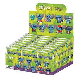 Disney's Stitch Series 4 Assorted Figural Bag Clip