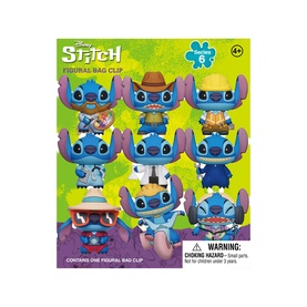 Disney's Stitch Series 6 Assorted Figural Bag Clip