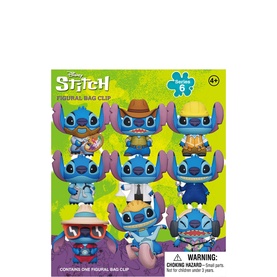 Disney's Stitch Series 6 Assorted Figural Bag Clip