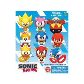 Sonic Series 4 Assorted Figural Bag Clip