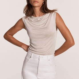 Draped Tank Top