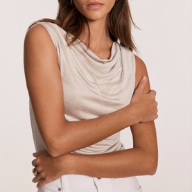Draped Tank Top