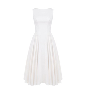 Cindy Open Back Flared Sundress