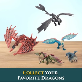 World of Berk: Book of Dragons Collectible Dragon & Card