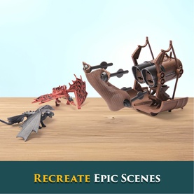 World of Berk: Book of Dragons Collectible Dragon & Card