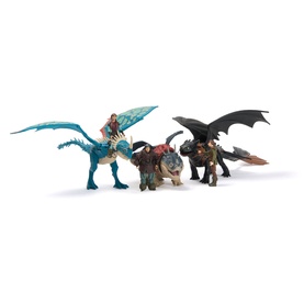 Toothless & Hiccup Viking Duo Action Figures