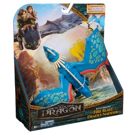 Battle Dragons Fire Blast Deadly Nadder Action Figure 25cm