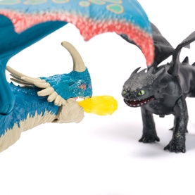 Battle Dragons Fire Blast Deadly Nadder Action Figure 25cm