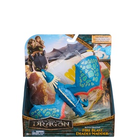 Battle Dragons Fire Blast Deadly Nadder Action Figure 25cm